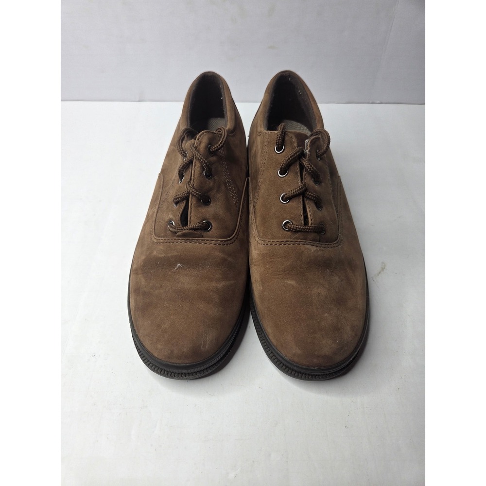 Easy Spirit Mens Brown Suede Lace Up Casual Oxford Shoes Size‎ 8 M